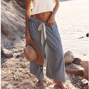 NWOT Free People Blanche Wide-Leg Trouser Pants
